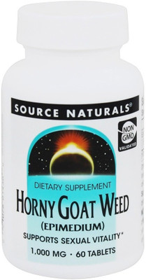 

Source Naturals Horny Goat Weed (Epimedium) 1000 mg 60 Tablets(60 No)