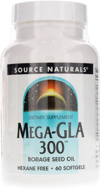 

Source Naturals Mega-GLA 300 60 Softgels(60 No)