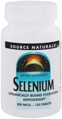

Source Naturals Selenium 200 mcg 120 Tablets(120 No)