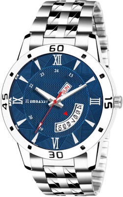 Embassy Cloudy Shined Watch For Boys Day And Date Series Watch Hybrid Smartwatch Watch - For Men