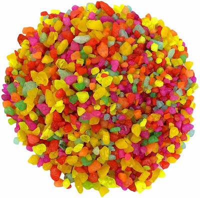 

Green Plant Indoor Aquarium002 River Rock Unplanted Substrate(Multicolor)
