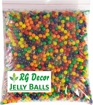 

RGDECOR Multicolour Water Jelly Balls used for Decoration [6,000 pcs. Aprrox.]