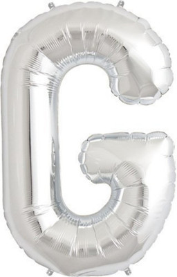 

TRISHRA Solid MBPG Balloon(Silver, Pack of 1)