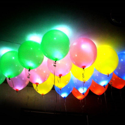 

H2Y Solid bled3 Balloon(Multicolor, Pack of 25)