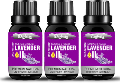 

duzberry Lavender Pure Essential Oil 3X PRO 10 Ml Pack of 3 (30 ML)(10 ml)