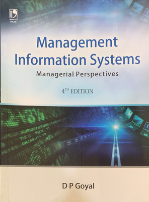 Management Information Systems Managerial Perspectives 4/e PB(English, Paperback, Goyal D P)