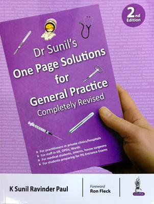 Dr Sunil's One Page Solutions for General Practice(English, Paperback, Paul K Sunil Ravinder)