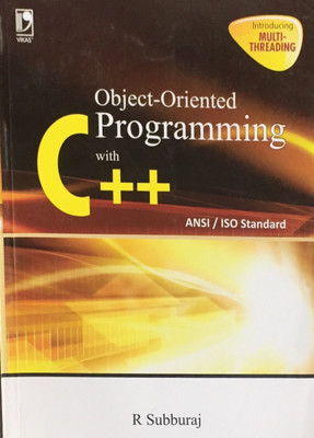 Object Oriented programming with C++ {PB}(English, Paperback, Subburaj R)