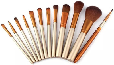 

Labhanshcreation Make up brush Set of 12(Pack of 12)