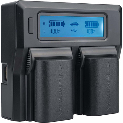 

Genric LP-E6 Camera Battery Charger(Black)