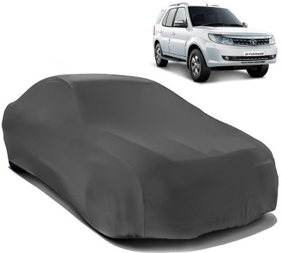 Spaiko Car Cover For Tata Nexon (Without Mirror Pockets)(Black)