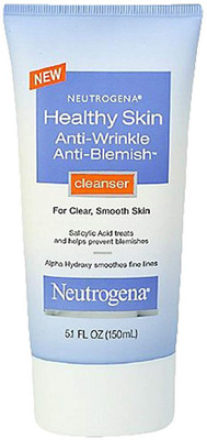 

Neutrogena Healthy Skin Anti-Wrinkle Anti-Blemish Cleanser(150 ml)