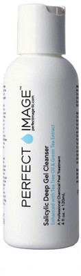 

Perfect Image Salicylic Deep Gel Exfoliating Cleanser - Enhanced with Tea Tree Oil & Green Tea Extract(120 ml)