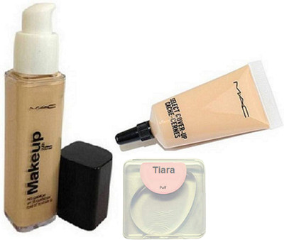 

TIARA Silicon Puff , Makeup Foundation , select Cover Up Concealer(Set of 3)