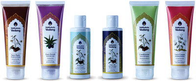 

Siddhakala Vedang Combo Of Hair Oil, Shampoo, Conditioner, Face Pack, Face Scrub & Face Cream(Set of 6)