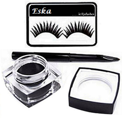 

Eska Eyelashes, Fluidline Gel Eyeliner(Set of 2)