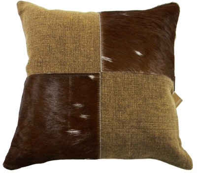 MANDAVA Jute Cushions & Pillows Cover(44.45 cm*44.45 cm, Brown)