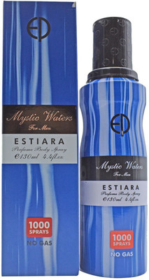 

Estiara Mystic Waters Body Spray For Men Deodorant Stick - For Men & Women(130 ml)