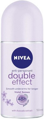 

Nivea Anti-Perspirant Double Effect, Violet Senses Deodorant Gel - For Men & Women(50 ml)