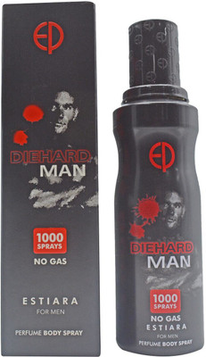 

Estiara Diehard Man Body Spray For Men Body Spray - For Men & Women(130 ml)
