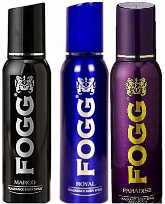 

Fogg Fresh body Spray For Men combo Pack of 3 Deodorant Spray - For Men(360 ml, Pack of 3)