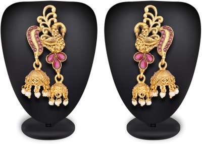 Vermont Latest Trendy Stylish Fancy Designer Pearl Alloy Jhumki Earring