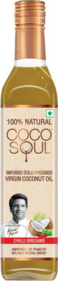 

Coco Soul Infused Cold Pressed Virgin Chilli Oregano Coconut Oil Plastic Bottle(250 ml)
