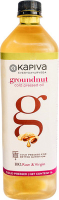

Kapiva GROUNDNUT OIL 1 L Groundnut Oil Plastic Bottle(1 L)