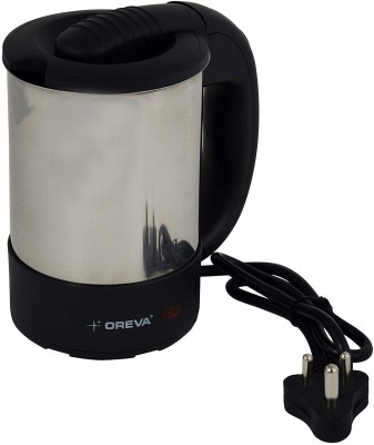 OREVA OEK-0.5L Electric Kettle(0.5 L, White, Black)