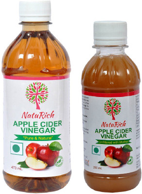 

NatuRich Apple Cider VInegar Combo Pack Apple Cider Vinegar(2x361.5 ml, apple Flavored)