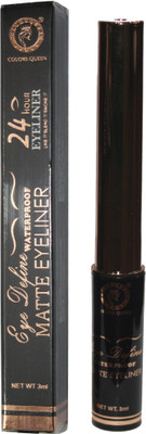 

Colors Queen Eye Define Waterproof Matte Eyeliner 3 ml(Jet Black)