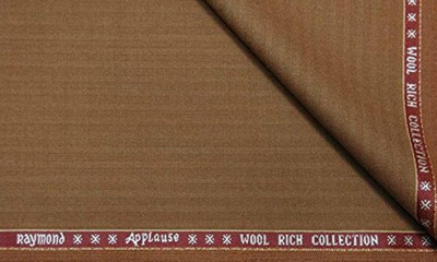 Raymond Pure Wool Solid Trouser Fabric(Unstitched)