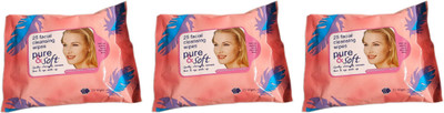 

CartKing Face Tissue Paper For Complete Cleansing & Freshness, Smooth Makeup Removal Experience - Pack of 75 pcs, Pink(Pack of 75)