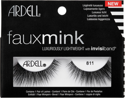 

Ardell FAUX MINK EYELASH 811 BLACK(Pack of 1)