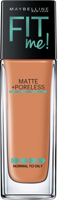 

Maybelline New York Fit Me Matte+Poreless Liquid Foundation(338 Spicy Brown)