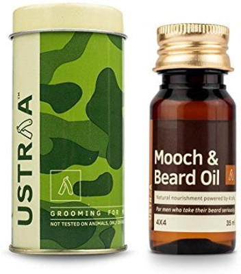 

Ustraa By Happily Unmarried Mooch & Beard Growth Oil Hair Oil(35 ml)