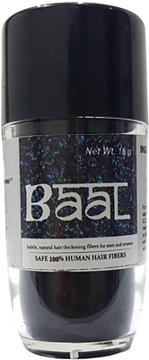 

baal Best Quality Human Hair Fiber / Powder, Black(16 ml)