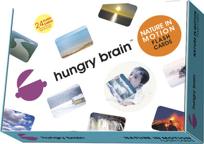 

hungry brain Nature In Motion Flash Cards(Multicolor)