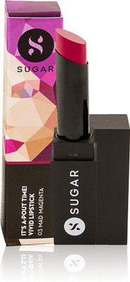 

Sugar Cosmetics It's A-Pout Time! Vivid Lipstick 04 Coraline In The City, Orange Coral(Orange Coral)