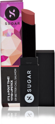 

Sugar Cosmetics It's A-Pout Time! Vivid Lipstick 11 Six Feet Umber (Mocha Brown)(Mocha Brown)