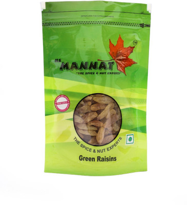 

Mannat Green Raisins Raisins(200 g, Pouch)