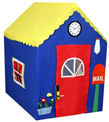 

crazy toys My House Tent- Indoor & Outdoor Use - Water Resistant - Foldable & Lightweight fot kids(Multicolor)