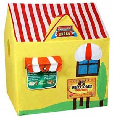 

crazy toys Jumbo Size Indian Dhaba Tent House for Kids(Multicolor)