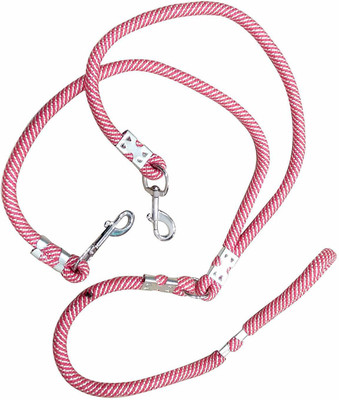 

Pets Empire Double Dog Leash No-Tangle Dual Leash for Two Large Size Dogs 90 cm Dog Strap Leash(Multicolor)