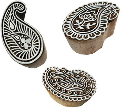 skart wooden printing blocks131 Printing Blocks(Pack of 3)