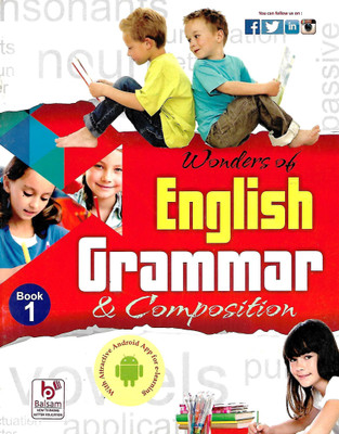 Balsam Publication Wonders Of English Grammar & Composition Class 1(Paperback, SHEBA PEREIRA) Flipkart