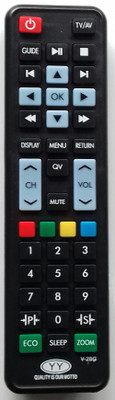 

kvle LED/LCD Remote Controller(Grey)