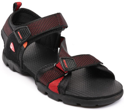 Sparx Men Black Red Casual