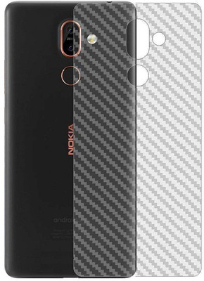 Marshland Back Screen Guard for Nokia, 7 Plus, 3D Carbon Fiber Flexible, Back Screen Protector(Pack of 1)