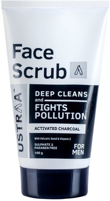 

Ustraa Activated Charcoal - Anti-pollutant Face Scrub(100 g)